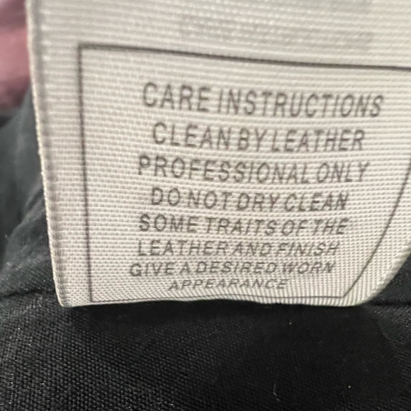 Leather Moto Jacket - Picture 9 of 9